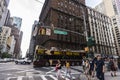 Tour bus in Seventh Avenue, New York City, USA