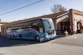 Tour Bus at Wilbur Royalty Free Stock Photo