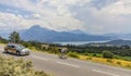 Tour de France Landscape Royalty Free Stock Photo