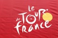 Tour de France logo on a truck Royalty Free Stock Photo