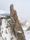 Tour de Mont Blanc hike Aiguille du Midi spectacular view