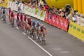 Tour de Pologne Peleton head Royalty Free Stock Photo