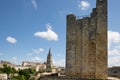 Tour du Roy in French village Saint Emilion Bordeaux france Royalty Free Stock Photo