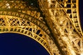 Tour Eiffel at night Royalty Free Stock Photo