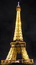 Tour Eiffel at night, Paris, France Royalty Free Stock Photo