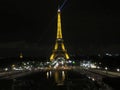 Tour Eiffel night view Royalty Free Stock Photo