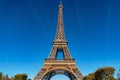 Tour Eiffel paris tower symbol close up detail Royalty Free Stock Photo