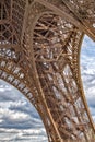 Tour Eiffel paris tower symbol close up detail Royalty Free Stock Photo