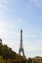 Tour eiffel view in the city of paris Royalty Free Stock Photo