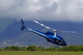 Tour Helicopter taking off at Kahului, Maui, HI