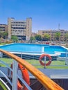 Tour on the liner on the Nile in Egypt. Royalty Free Stock Photo