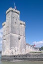 Tour Saint Nicolas Towers of ancient fortress of harbor La Rochelle France Royalty Free Stock Photo