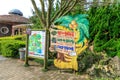 Tour signage of Hallim Park in Jeju