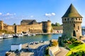 Tour Tanguy and the Chateau of Brest Royalty Free Stock Photo