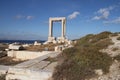 Temple of Apollo Naxos, Greece Royalty Free Stock Photo