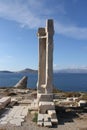 Temple of Apollo Naxos, Greece Royalty Free Stock Photo
