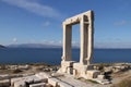 Temple of Apollo Naxos, Greece Royalty Free Stock Photo