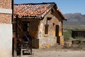 Old Wild West Town Movie Set in Mescal, Arizona Royalty Free Stock Photo