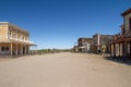 Old Wild West Town Movie Set in Mescal, Arizona