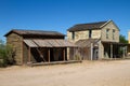 Old Wild West Town Movie Set in Mescal, Arizona