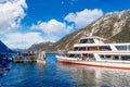 A tourboat on Aachensee lake in Pertisau, Austria Royalty Free Stock Photo
