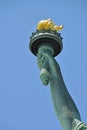 Tourch of Statue Liberty Royalty Free Stock Photo