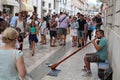 Tourism In Croatia / Street Entertainer