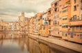 Tourism in Girona Royalty Free Stock Photo