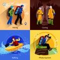 Tourism Icons Set