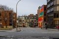 Tourism Montreal. Urban details of architecture - Ancient elements of buildings. Castles and estates. panorama of the city