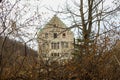 Tourism Montreal. Urban details of architecture - Ancient elements of buildings. Castles and estates. panorama of the city