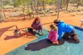 Tourism in Northern Aboriginal outback Royalty Free Stock Photo