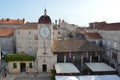 Tourism in the old town of Trogir, Croatia. Royalty Free Stock Photo