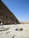 Pyramid of Micerino Giza Egypt Royalty Free Stock Photo