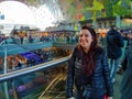 Tourism and shopping within the structure of the famous rotterdam market