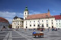 Tourism in Sibiu, Romania Royalty Free Stock Photo