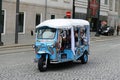 Tourism Tuk-Tuk in Porto, Portugal