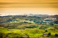 Island Sotra landscape near bergen norway Royalty Free Stock Photo