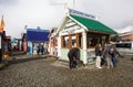 Tourist agencies at Ushuaia, the capital of Tierra del Fuego, Argentina