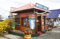 Tourist agencies in Ushuaia, the capital of Tierra del Fuego, Argentina