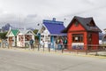 Tourist agencies in Ushuaia, the capital of Tierra del Fuego, Argentina