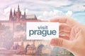 Tourist Agent With Visit Prague Card