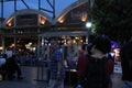 The tourist in The Asiatique in Bangkok, Thailand.