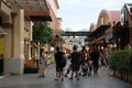 The tourist in The Asiatique in Bangkok, Thailand.