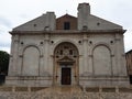 Temple Malatesta in the center of Rimini.