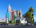 Las Vegas Strip Buildings Attractions, Nevada Royalty Free Stock Photo