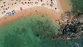 Tourist beach on Phuket Island in Thailand.