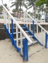 858 tourist beach stairs