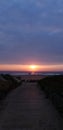 Tourist Beach Sunrise Path Durban Cool Dark