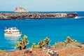 Tourist boat, Galapagos Islands, Ecuador Royalty Free Stock Photo